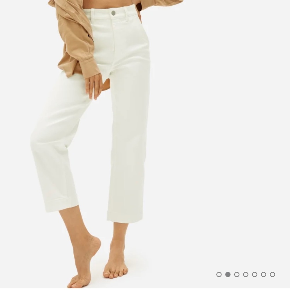 Everlane straight leg crop pant, size 00